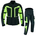 Herren Motorrad Textil Kombi Wasserdicht Biker Motorrad Touring Textil Jacke und