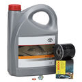 5L ORIGINAL FUEL ECONOMY 5W-30 Motoröl + BOSCH 0986452028 Ölfilter für TOYOTA