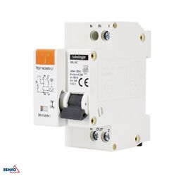 FI/LS-Schalter Sicherungsautomat Fi-Schalter Kombination RCBO B C 6-25A 30mA AC