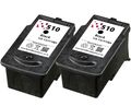 2 x DRUCKER PATRONEN Kompatibel für Canon Pixma IP2702 PG-510 Schwarz