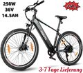 NEW 27.5Zoll Elektrofahrrad,eBike Pedelec mit Bafang Motor E-Mountainbike ESKUTE