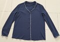 Esprit - Damen - Bluse - langarm - dunkelblau - Gr. 38 - edel