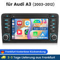 1G+32GB Android 13 Carplay Autoradio GPS Navi WIFI RDS Für Audi A3 S3 RS3 8V 8P