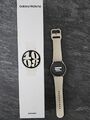SAMSUNG Galaxy Watch6 40mm Aluminiumgehäuse mit Silikonarmband - Gold (Wi-Fi...