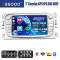 2+32G Android 13 Autoradio Carplay Für Ford Focus MK2 Mondeo S C-max GPS RDS USB