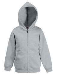 Fruit of the Loom Classic Hooded Sweat Jacket Kids 116 - 164 F401NK (C)