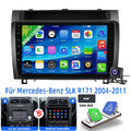 für Mercedes SLK R171 2004-2011 Android 13 Autoradio SWC BT 9" 6+128G DAB FM SWC