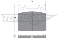 TOMEX Brakes Bremsbelagsatz Scheibenbremse TX 10-18 für FERRARI ALFA OPEL W115