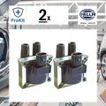 2x ORIGINAL® Hella Zündspule für Fiat Panda Punto Seicento / 600 Doblo