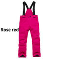 Winter Children Kinder Ski Hose Lätzchen Latzhose Gepolstert Schnee Sport Für