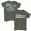 T-Shirt Fischfiletierer Angeln Angler Petri Heil Fischer Spruch Sprüche lustig