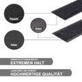 Klettband selbstklebend extra stark Abmessung & Farbe wählbar Klettverschluss