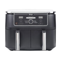 Ninja AF400EU MAX Dual Zone Heißluftfritteuse Fritteuse 9,5 l Fassungsvermögen 2470W | Timer-Funktion | Sync-Funktion | Max Crisp