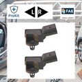 2x ORIGINAL® Fae Sensor, Ladedruck für VW Up Golf V Polo Passat Variant Golf