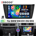 9" Autoradio Android 13 Carplay DAB+ Für BMW 3er E90 E91 E92 E93 GPS RDS NAV KAM