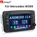 Für Mercedes Benz C CLK Klasse W203 W209 Autoradio Android 12.0 GPS Navi SWC DAB