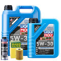 Motoröl 5W30 LIQUI MOLY Longtime High Tech 6L +MANN Ölfilter +Spülung