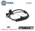 18606-002 ABS SENSOR DREHZAHLFÜHLER FEBEST 2PCS FÜR CHEVROLET CRUZE,ORLANDO