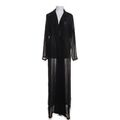 Strickjacke, Damen, Größe: XL, Schwarz, Einfarbig #QAQ