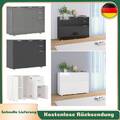 Kommode Sideboard Mehrzweckschrank , 2 Türen 3 Schublade, 107cm Breit Highboard