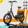 FAFREES 20 Zoll 250W Klapprad E-Mountainbike E-Bike for Alle Gelände E-Fahrrad