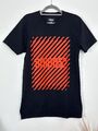 SNIPES T-Shirt Schwarz Logo Print Gr. XS