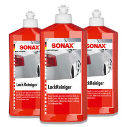 3x SONAX 03022000 LackReiniger Intensiv Politur Glanz Pflege Auffrischen 500 ml