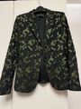 Damen Blazer Expresso Gr. 36 Camouflage grüntöne COOL