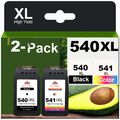 XL SET PATRONEN PG-540 CL-541XL für Canon PIXMA TS5150 MX395 MX475 MG3650 MG3550