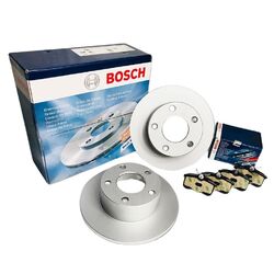 BOSCH BREMSSCHEIBEN 280mm + BELÄGE HINTEN passend für FORD GRAND + C-MAX 2