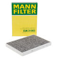 MANN CUK31003 Innenraumfilter Aktivkohle für AUDI A4 A5 A6 A7 Q5 Q7 Q8 TOUAREG