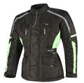 Bangla Herren Motorradjacke Motorrad Jacke Textil Cordura schwarz grau gruen L