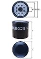 MAHLE (OC 215) Ölfilter für DAIHATSU NISSAN SUBARU SUZUKI CHEVROLET PIAGGIO DAEW