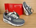 Nike Air Max 90 Premium Iron Grey Suede Phantom Sportschuhe - Herren UK 6 EU 40