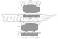 TOMEX Brakes Bremsbelagsatz Scheibenbremse TX 10-34 für RENAULT 19 2 Chamade 11