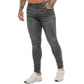 Enzo Herren Röhrenjeans Slim Fit Super Stretch Flex Denim Hose Alle Taille