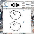 2x ORIGINAL® Meyle Sensor, Raddrehzahl Vorne, Links, Rechts für Renault Megane