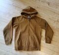 CARHARTT Hooded Chase Jacket M Zip Hoodie Duck Brown Kapuzen Jacke Sweatshirt