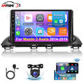 9'' Android 13 Autoradio CarPlay 2+32GB GPS Navi für Mazda 3 2014-2019 +Kamera