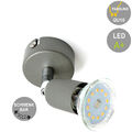 LED Strahler Spot Linos titan GU10 7W 650lm Leuchtmittel Deckenlampe Wandleuchte