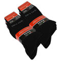 5 | 10 | 20 Paar Pierre Cardin Herren Socken Business Schwarz Baumwolle