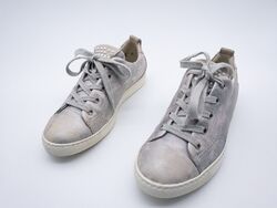 paul green Damen Sneaker Freizeitschuh Turnschuh silber Gr 37,5 EU Art 15625-95