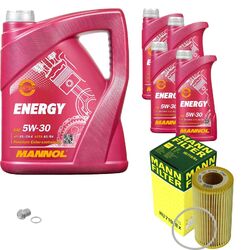 MANN-FILTER Ölfilter 9 L MANNOL 5W-30 Energy für Volvo V70 II 2.4 D5