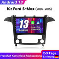 Carplay Für S-Max 2007-2015 Android 13 Autoradio GPS Navi WIFI BT DAB+ SWC 2+64G