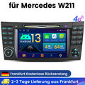 Autoradio Für Mercedes Benz CLS E-Class W211 W219 Android13 GPS Carply 4+64G DVD