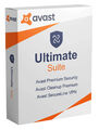 AVAST Ultimate 2024 (1 PC / 1-2 Jahre) VPN Premium Security inkl. Zertifikat DE