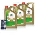 3x 5 L = 15 LITER CASTROL EDGE 5W-30 M MOTOR-ÖL MOTOREN-ÖL