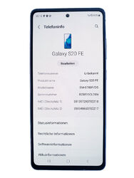 Samsung Galaxy S20 FE (FanEdition) 4G SM-G780 128GB Smartphone Blau