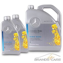 7 L LITER ORIGINAL FÜR MERCEDES BENZ MOTORÖL 5W-40 MB 229.5 MOTORENÖL 51159444Erstausrüster-Qualität | Schneller Versand ab Lager