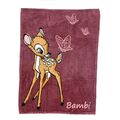  Kinderdecke Korallen-Fleece Babydecke 100 x 75 cm Bambi Kuscheldeck